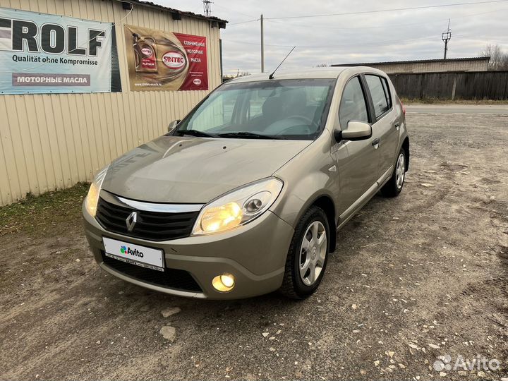Renault Sandero 1.6 МТ, 2010, 220 000 км