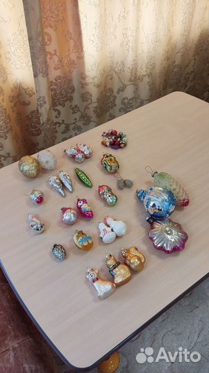 Елочные игрушки СССР