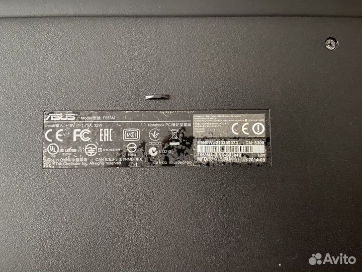 Asus f553m