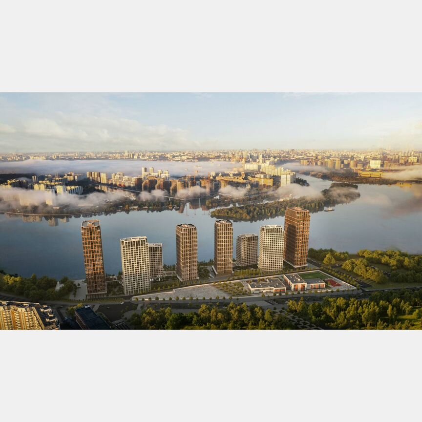 2-к. квартира, 57,8 м², 28/29 эт.