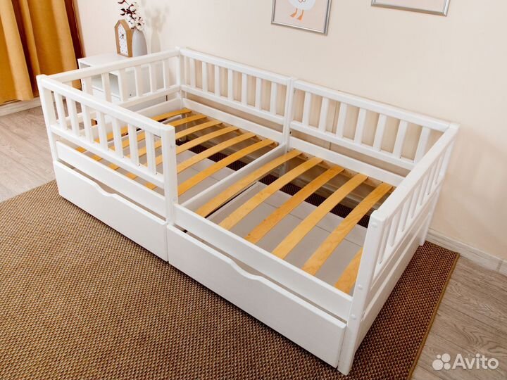 Кровать детская 160х80 массив сосны. Производитель