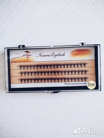 Накладные ресницы пучки