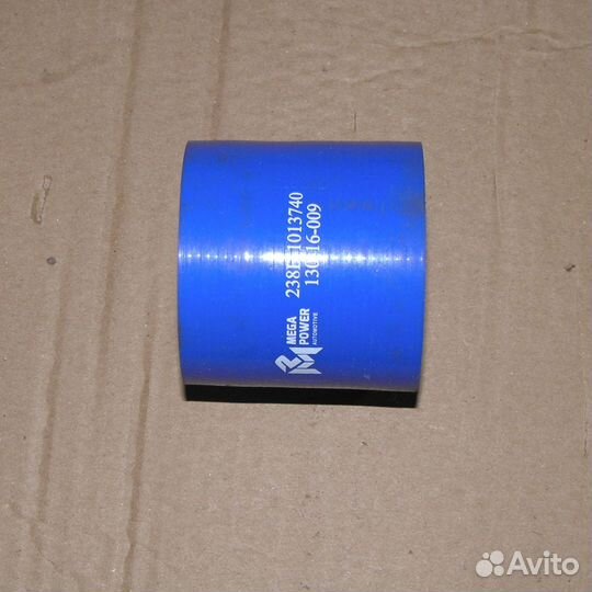 Патрубок теплообменника ямз-7511 (силикон)