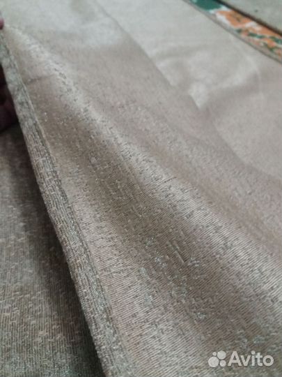 Штор Grand (Золотой) +24 кольца в подарок