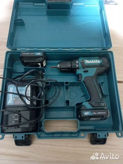 Аккумуляторная дрель шуруповерт makita