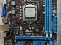 Asus H61M-K + intel i3-2100 (LGA 1155 )