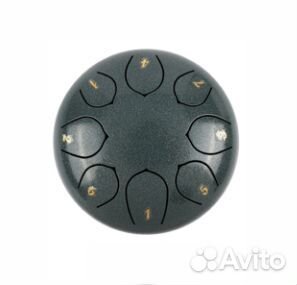 FTD-68C-CL Глюкофон, 15см, До мажор, зеленый, Foix