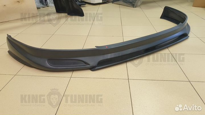 Накладка на передний бампер Zodiak для Лансер 10 2