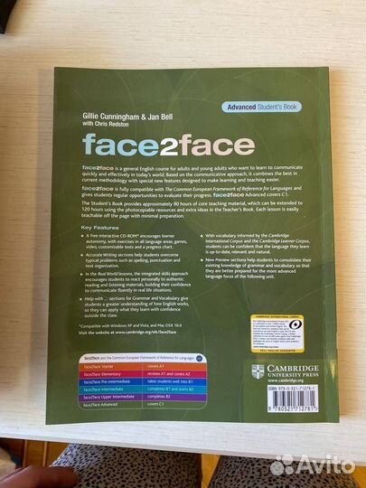 Учебник английского Cambridge Face2face