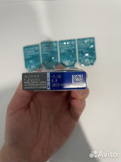 Контактные линзы acuvue