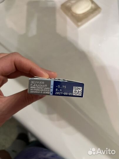 Линзы контактные acuvue oasys -5,75