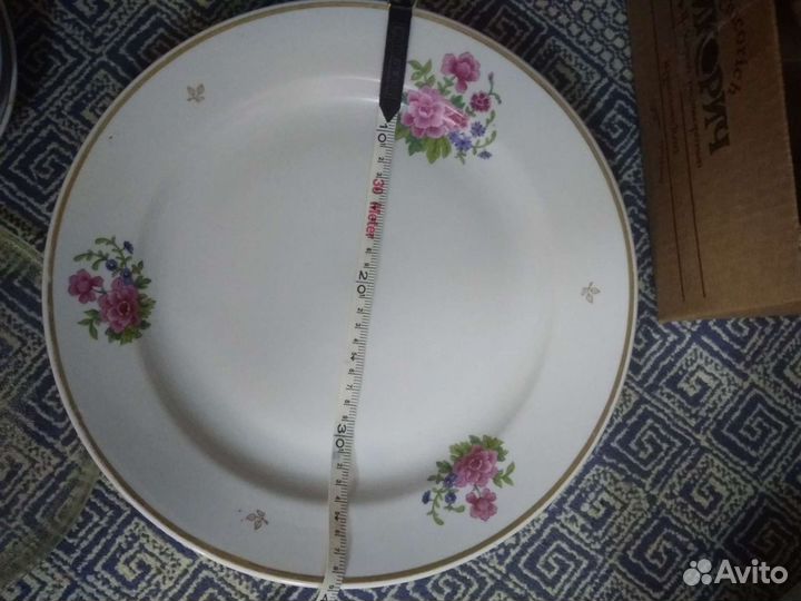 Фарфоровая посуда блюдо СССР