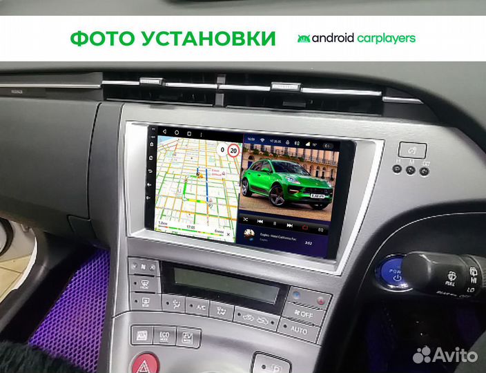 Магнитола андроид 3.32 qled Toyota Prius 30 2009-1