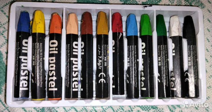 Пастель, сухая-масляная