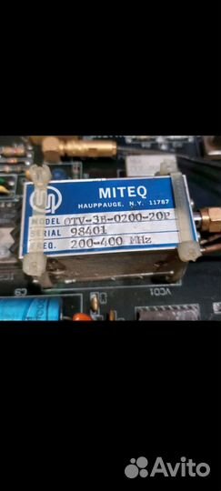Радиодетали.Усилитель мощности miteq.радиостанция