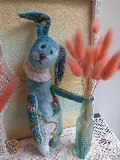 Заяц интерьерная игрушка