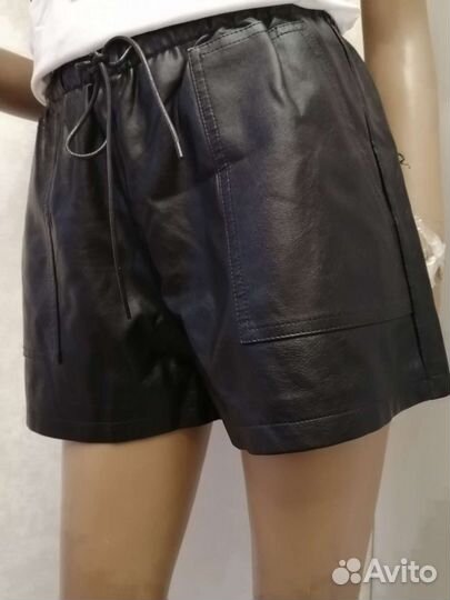 Шорты новые кожа