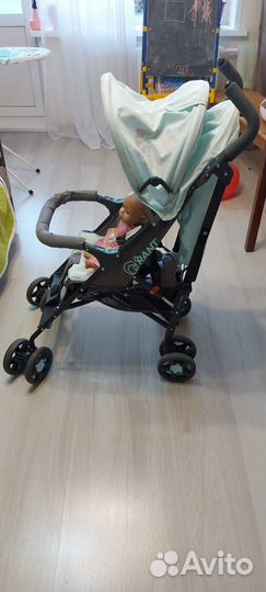 Прогулочная коляска трость бу