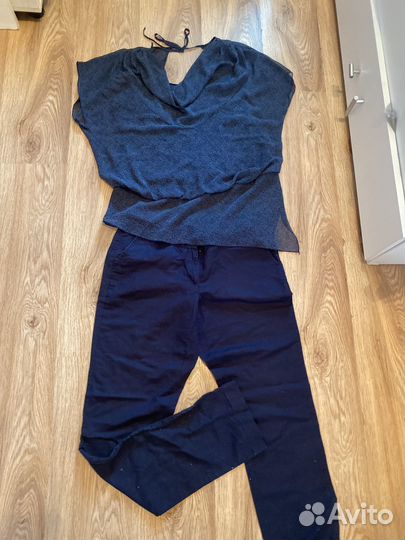 Женская одежда блузка брюки М