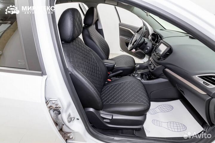 Авточехлы Лада Веста / Экокожа Ромб