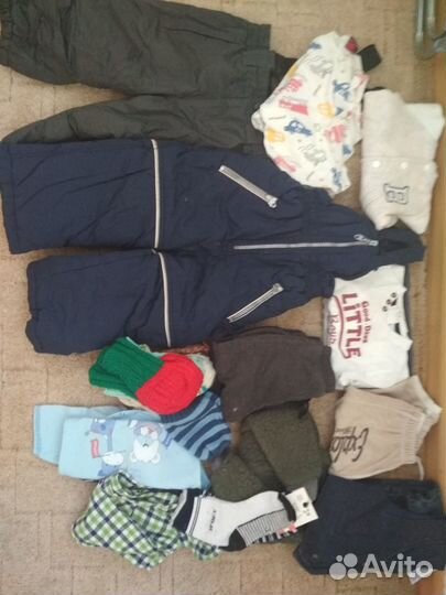 Детские вещи пакетом на мальчика 68-92 размер