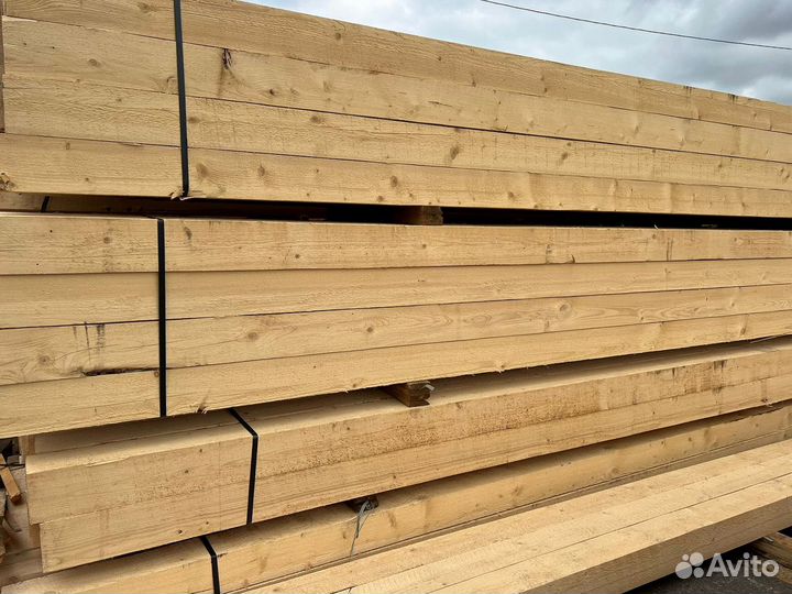 Доска обрезная 50х150х6000мм 1 сорт ГОСТ