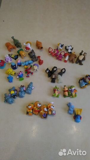 Фигурки из киндер сюрприза