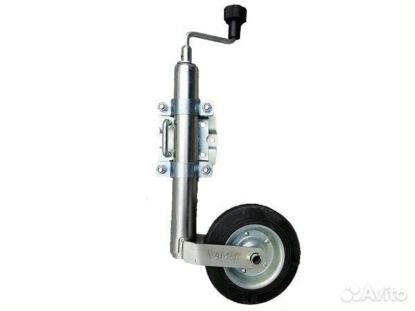 Колесо подкатное с поворотным хомутом