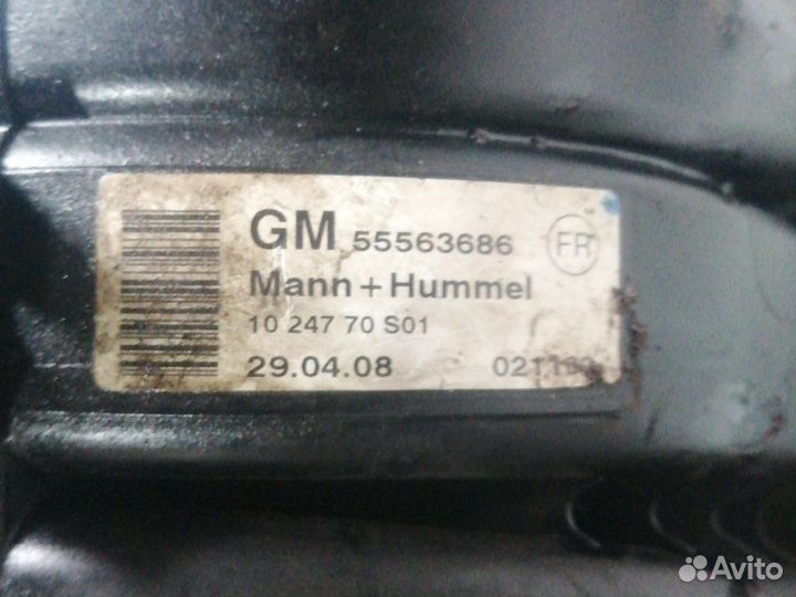 Впускной коллектор Opel insignia, A18XER