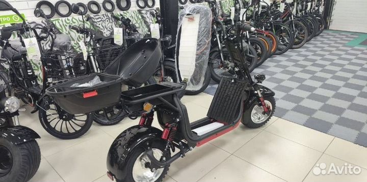 Электроскутер WShite Siberia New