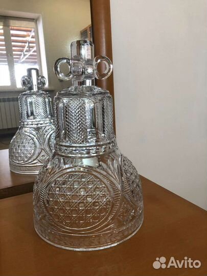 Колокол хрустальный большой