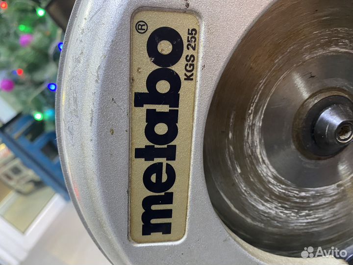 Торцовочная пила metabo kgs 255