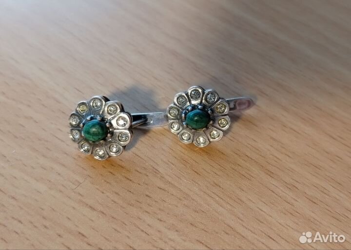 Серебряные серьги