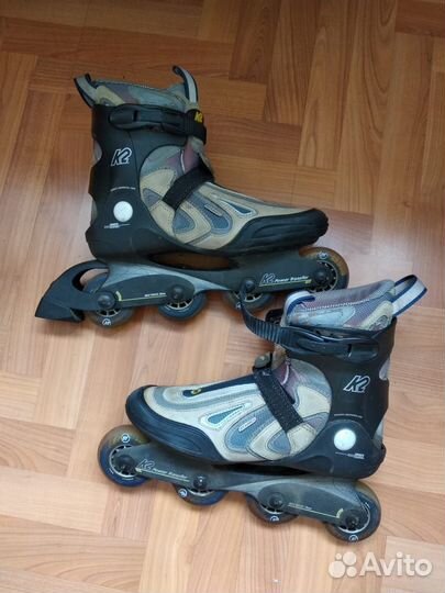 Роликовые коньки женские размер 40,5 Б/У