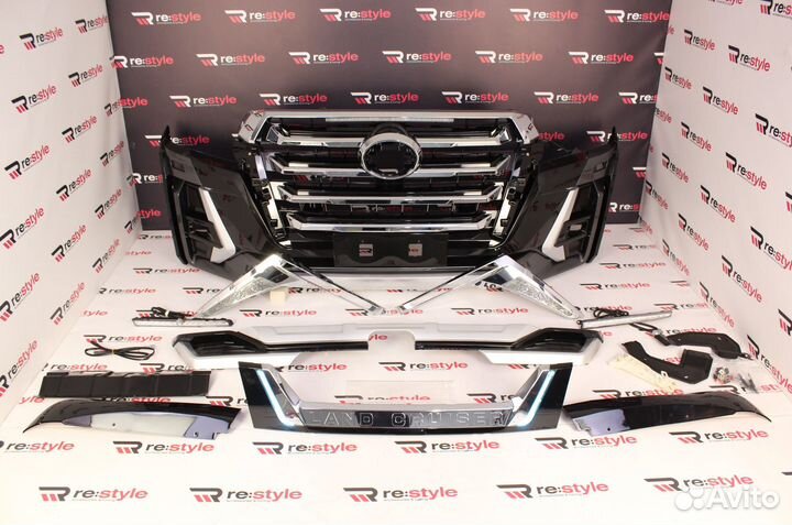 Обвес Toyota Land Cruiser 200 с16г Limgene Черный