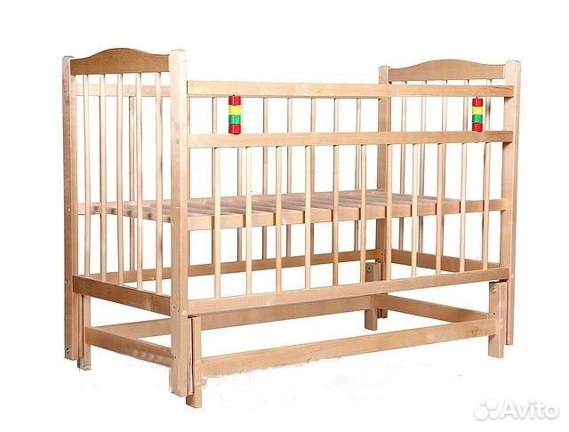 Детская кроватка с матрасом