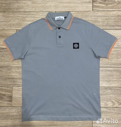 Поло Stone Island Patch Program