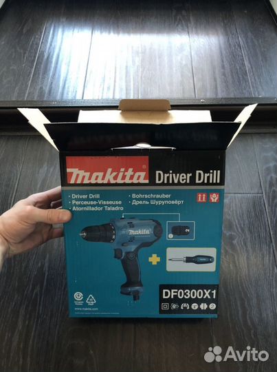 Дрель-шуруповёрт Makita Driver Drill (новый)