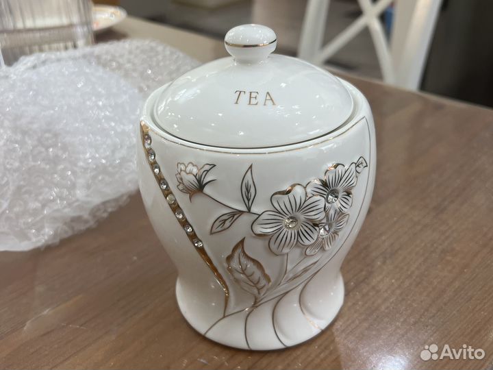 Емкость для сыпучих продуктов чая сахара