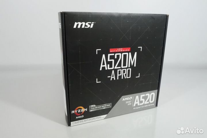 Материнская плата MSI A520M-A PRO (Новая)