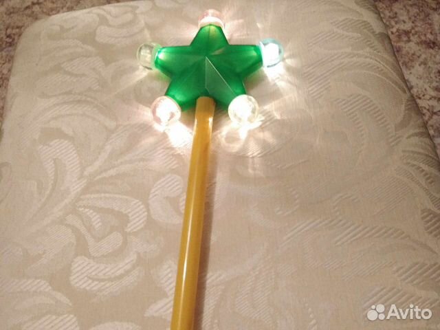 Волшебная палочка, корона, зубки, свистелка, светя