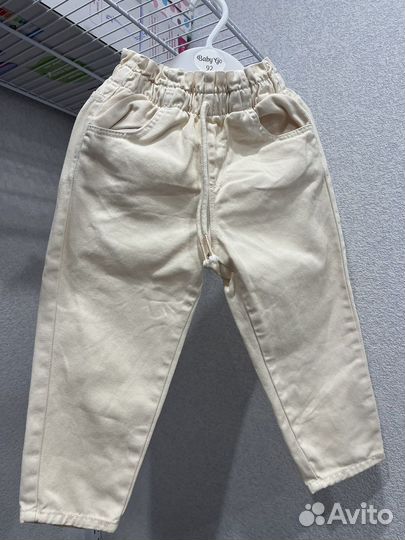 Джинсы для девочки98р