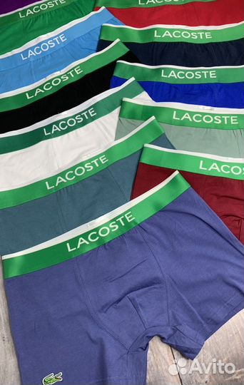 Трусы мужские 5+1 lacoste