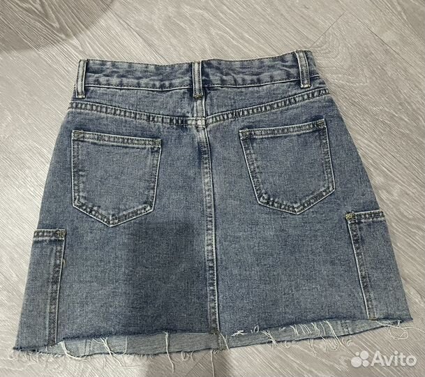 Юбка джинсовая