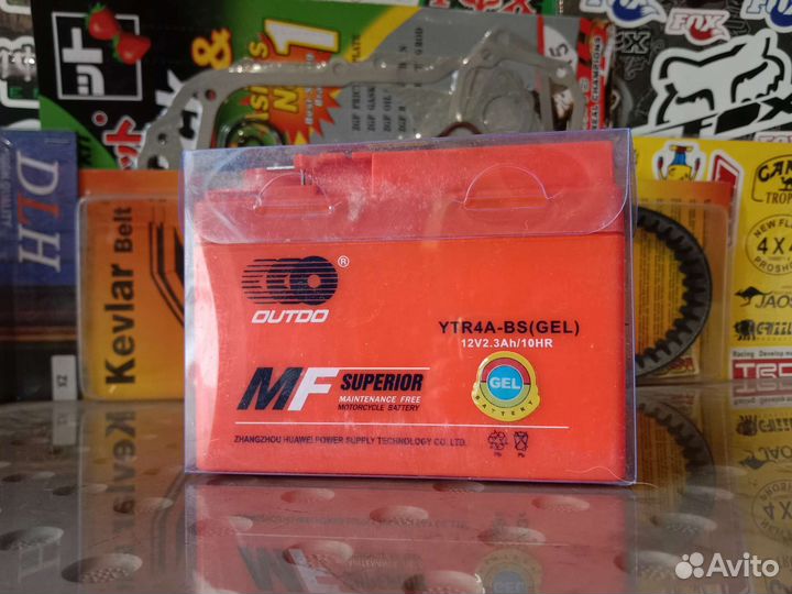 Аккумулятор на японский скутер 12V 2.3Ah
