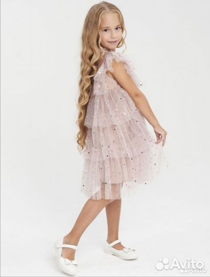 Платье нарядное праздничное. Размер 98