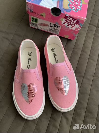 Слипоны 26 размер