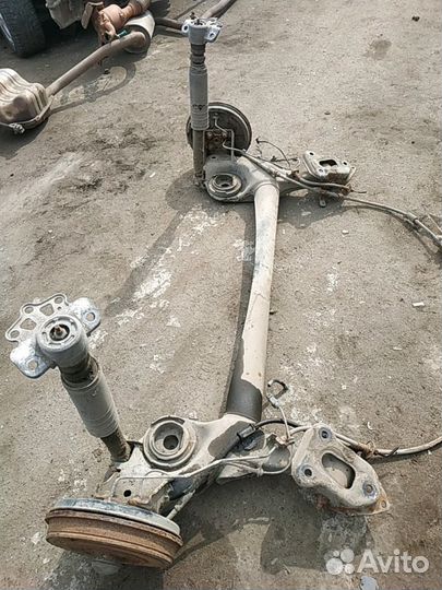 Задняя балка opel corsa d 2008 г