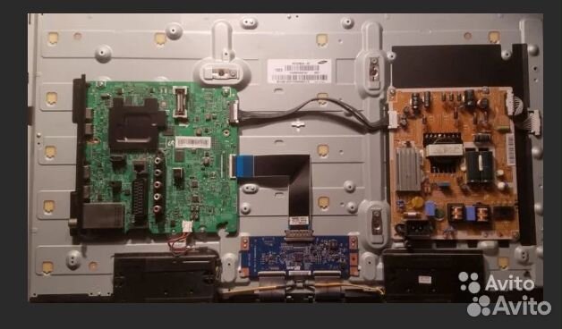 Samsung UE40NU7170u по блокам