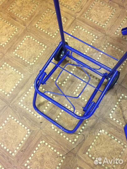 Складная хозяйственная тележка